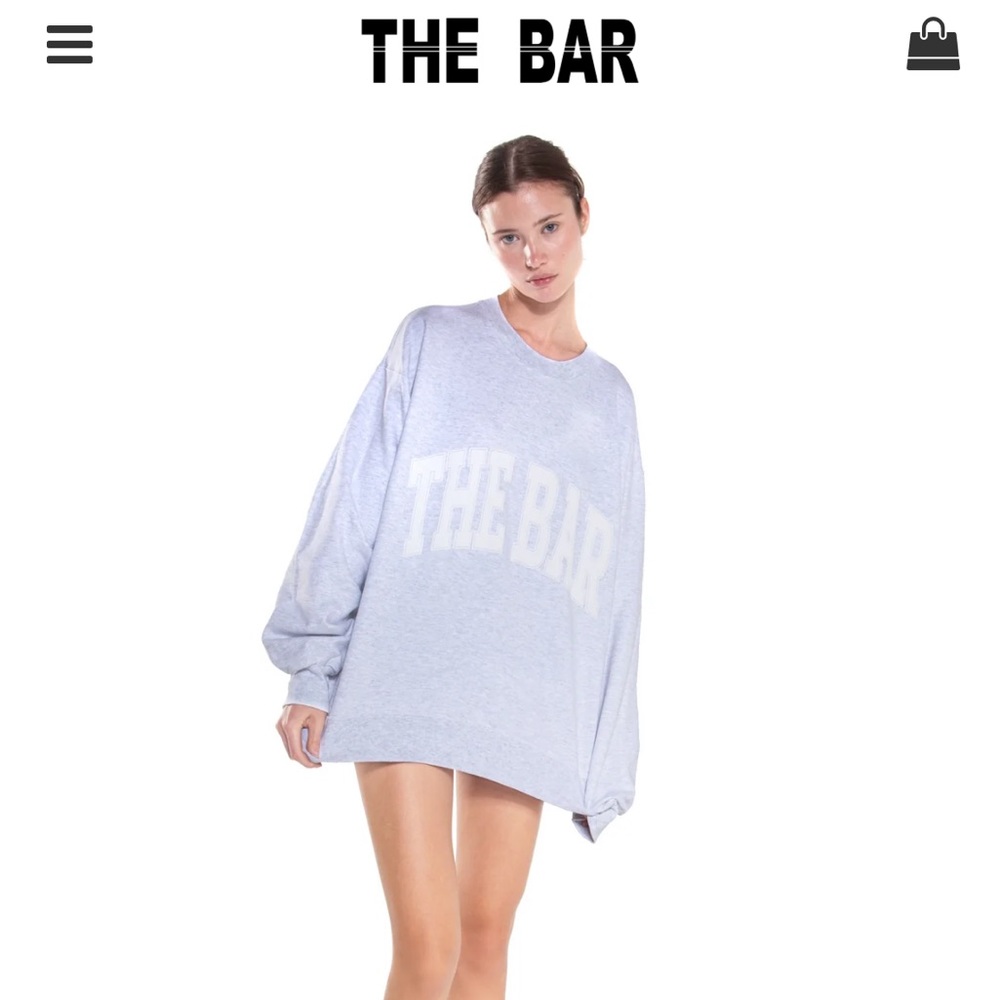 The Bar varsity sweat shirt